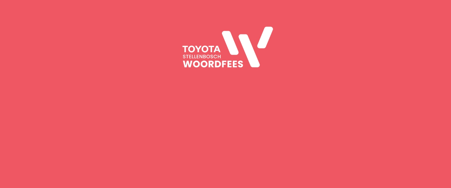 Woordfees website banner