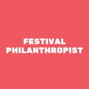 Festival Philanthropist