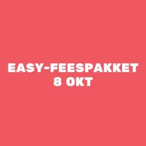 Easy-feespakket: 8 Okt. 2026