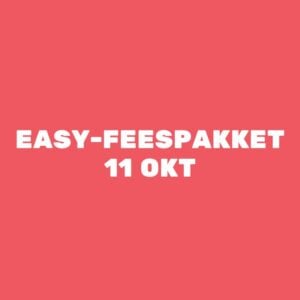Easy-feespakket: 11 Okt. 2026