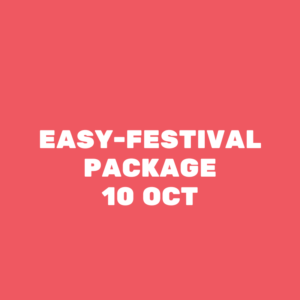 Easy festival package: 10 Oct. 2026
